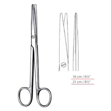 Lexer Scissors Straight Blunt-Blunt