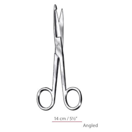 Knowles Bandage Scissor Angled