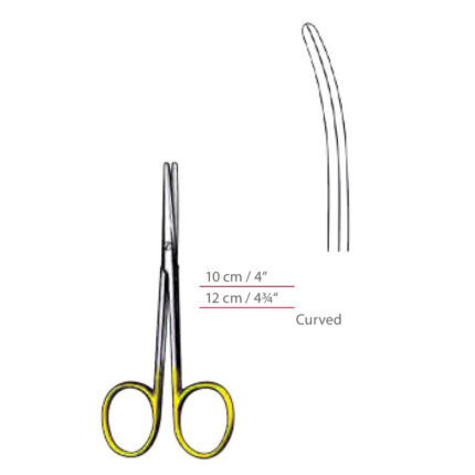 TC Metzenbaum Scissors Curved